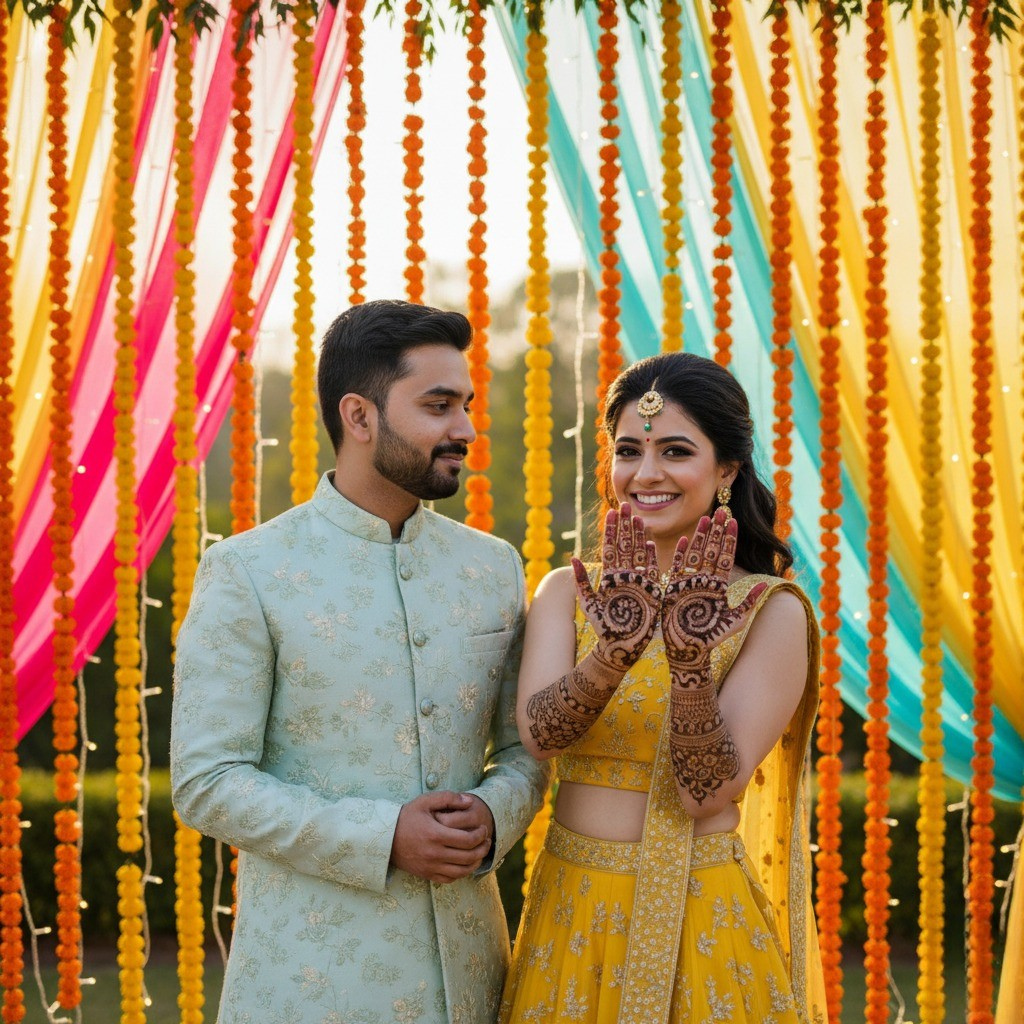 mehndi photoshoot ideas